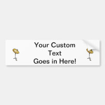 HiHat Cymbal Graphic Design 2 Music Image Bumper Stickers