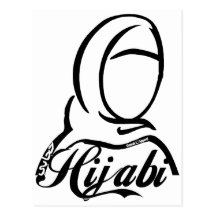 Hijabi Post Card