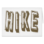 Hike, Hiker, Hiking Cards