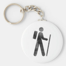 Hiker Keychains