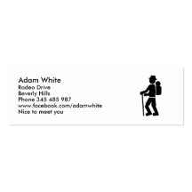 Hiking Business Cards