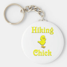 Hiking Chick Key Chains