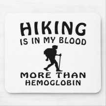 Hiking Design Mousepad