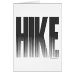 Hiking Greeting Card