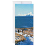 Hiking in Winter Personalized Rack Card