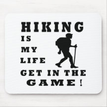 Hiking Is My Life Mouse Pad