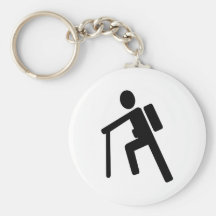 Hiking Keychain