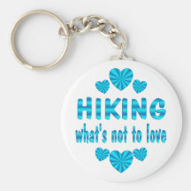 HIKING LOVE KEYCHAIN