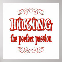 Hiking Passion Poster