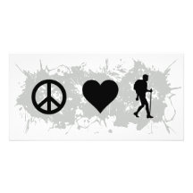 Hiking Photo Greeting Card