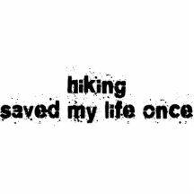 Hiking Saved My Life Once Photo Cutout