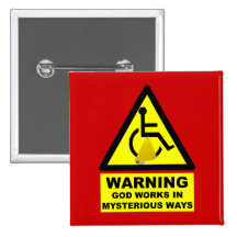 Hilarious atheist buttons