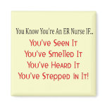 Hilarious ER Nurse Gifts Refrigerator Magnets