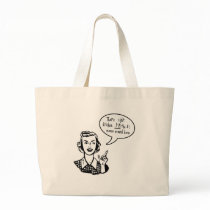 Hilarious Mother's Day Rude Design Canvas Bag