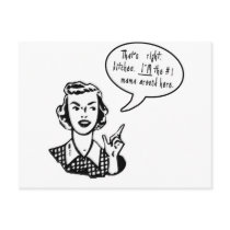Hilarious Mother's Day Rude Design Postcards