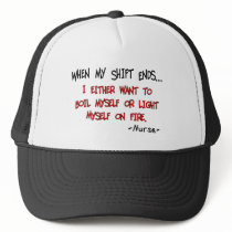 Hilarious Nurse Sayings Mesh Hat
