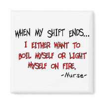 Hilarious Nurse Sayings Fridge Magnets