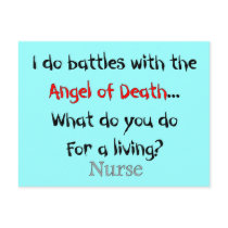 Hilarious Nurse T-Shirts and Gifts Post Cards