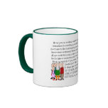 Hilarious Retirement Card--From The Gang! mugs