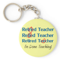 Hilarous Retired Teacher Gifts Key Chains
