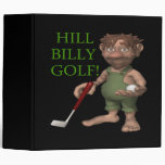 Hill Billy Golf Vinyl Binders