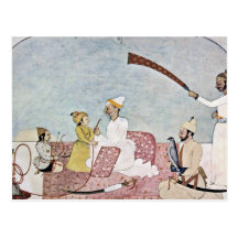 Hill-Leader (Punjab Hills) With Children By Indisc Postcards