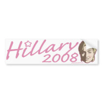 Hillary 2008 Bumper Sticker