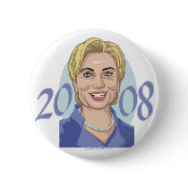 Hillary 2008 Button 