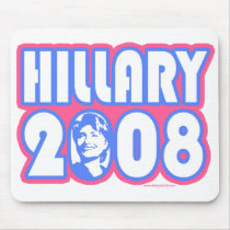 Hillary 2008 Mousepad 