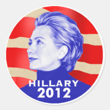 HILLARY 2012 autocollants