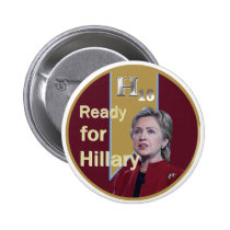 Hillary 2016 Button buttons