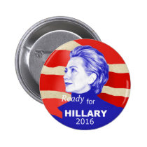 Hillary 2016 Button buttons