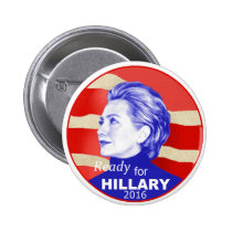 Hillary 2016 Button buttons
