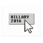 HILLARY 2016 CURSOR CLICK -.png Postcard