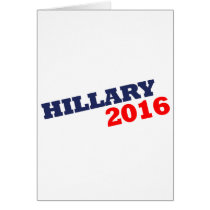 HILLARY 2016 -.png Greeting Cards