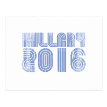 HILLARY 2016 vintage Faded.png Postcards