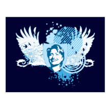 hillary clinton 08. post cards