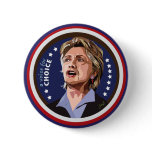 hillary  Clinton campaign button