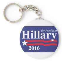 Hillary Clinton for President 2016 Key Chains