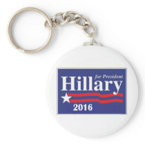 Hillary Clinton for President 2016 Keychains