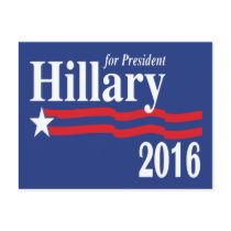 Hillary Clinton For President 2016 Post Card