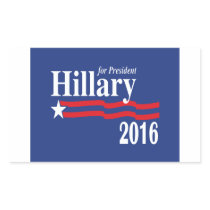 Hillary Clinton For President 2016 Stickers