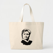 Hillary Clinton T-shirt Canvas Bag