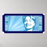 hillary clinton. the ticket. posters
