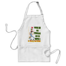 Hillbilly Festive as it gets Aprons