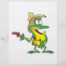 hillbilly rock and roll guitar froggy frog flyer
