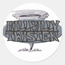 Hillbilly Twister Stickers