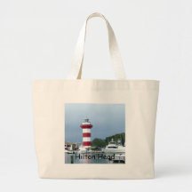 Hilton Head Lighthouse Canvas Bag