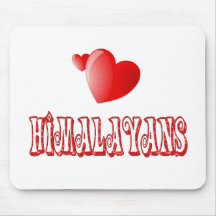 Himalayan Cat Love Mouse Pads