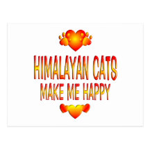 Himalayan Cat Post Card